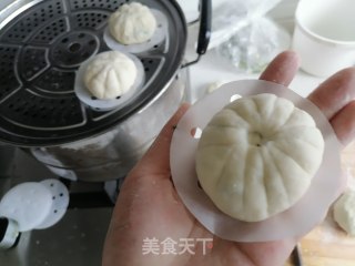 家庭版菜包子的做法步骤：9