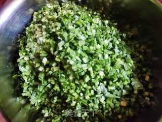 韭菜虾仁鸡蛋水饺的做法步骤：3