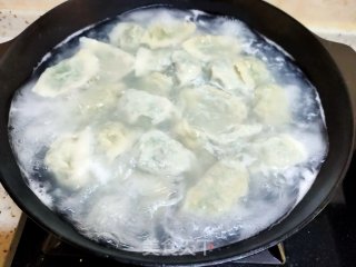 韭菜虾仁鸡蛋水饺的做法步骤：12