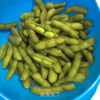 糟卤毛豆的做法步骤：4