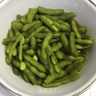 糟卤毛豆的做法步骤：6