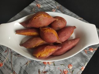 蒸红薯山药的做法步骤：7