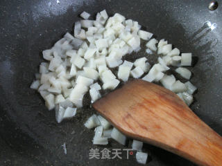 莲藕炒毛豆的做法步骤：4