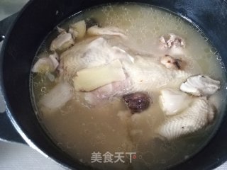 菌菇鸡汤的做法步骤：8