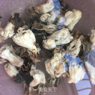 巴楚菌炖鸽子的做法步骤：9