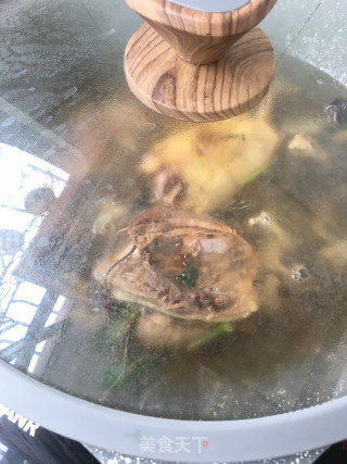 巴楚菌炖鸽子的做法步骤：17