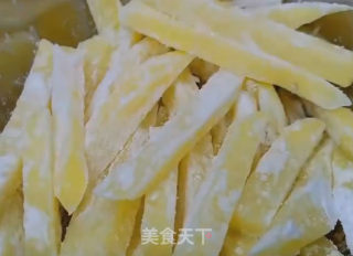 秘制薯条的做法步骤：3