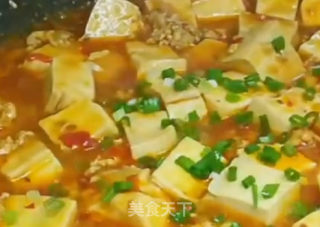 肉末滑豆腐的做法步骤：6