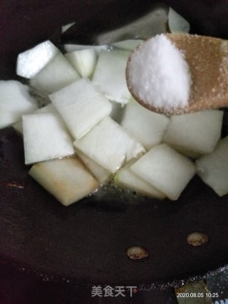 清炒冬瓜的做法步骤：3