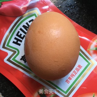 番茄酱炒虾仁的做法步骤：2