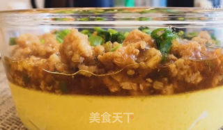 肉末豆腐蒸蛋的做法步骤：7