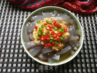 蒜泥拌红薯凉粉的做法步骤：9