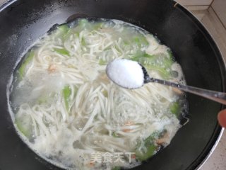 丝瓜挂面汤的做法步骤：10