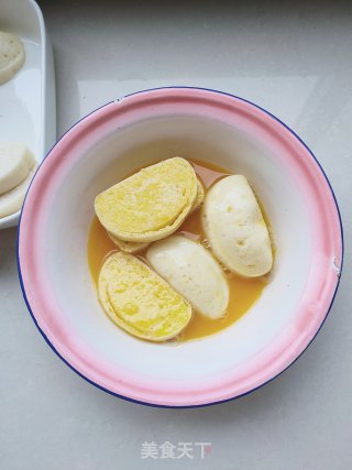 鸡蛋馒头片的做法步骤：3