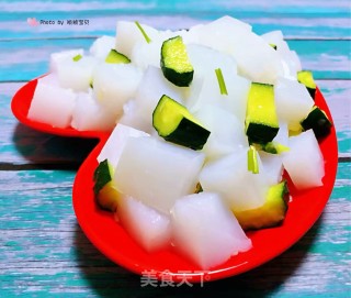凉粉拌黄瓜#凉菜#的做法步骤：9