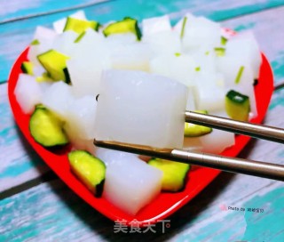 凉粉拌黄瓜#凉菜#的做法步骤：11
