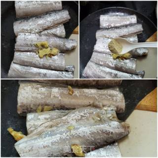 炸带鱼的做法步骤：2