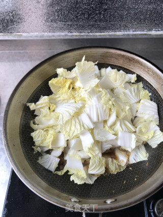 肉片白菜豆腐泡的做法步骤：7