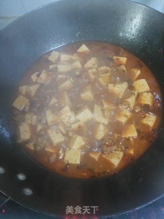麻婆豆腐的做法步骤：10