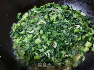 小白菜炒粉丝的做法步骤：8
