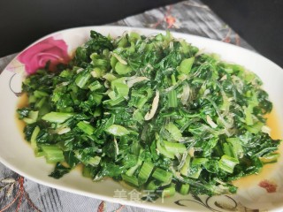 小白菜炒粉丝的做法步骤：10