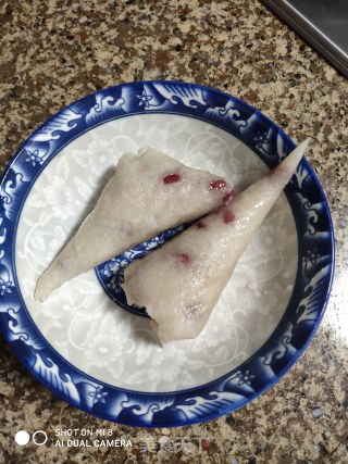 红豆花生紫薯粽的做法步骤：14