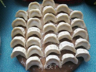 金针菇韭菜鸡蛋饺的做法步骤：22
