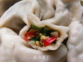 金针菇韭菜鸡蛋饺的做法步骤：27
