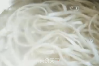 香菇冬瓜肉丝粉的做法步骤：6