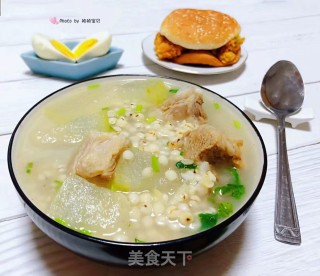 冬瓜薏米排骨汤的做法步骤：11