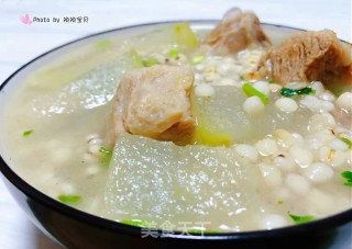 冬瓜薏米排骨汤的做法步骤：13