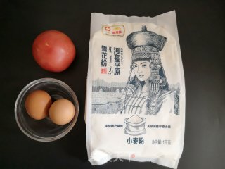 西红柿手擀面的做法步骤：1