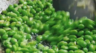 鲜虾炒毛豆的做法步骤：5