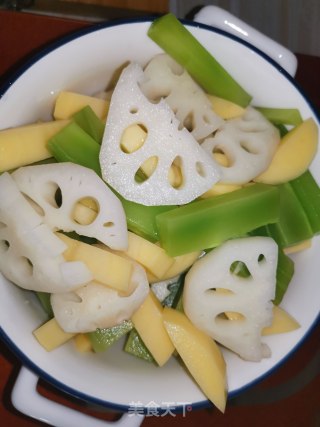干锅鸡杂的做法步骤：2