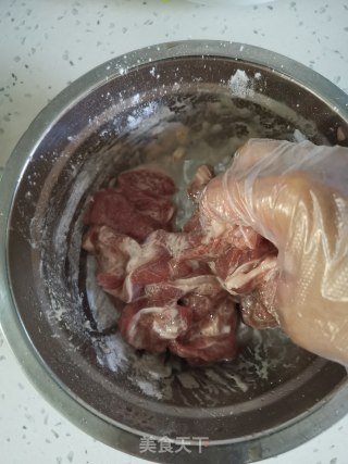 孜然羊肉的做法步骤：6