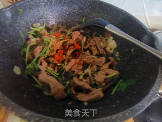 孜然羊肉的做法步骤：13