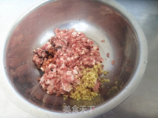 韭菜小白菜猪肉馅水饺的做法步骤：2
