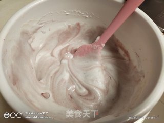 紫薯戚风蛋糕的做法步骤：10