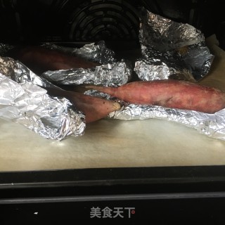 烤蜜薯的做法步骤：6