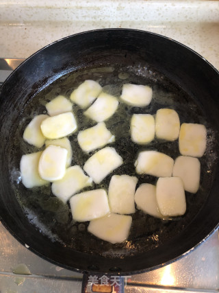甜辣年糕片的做法步骤：2