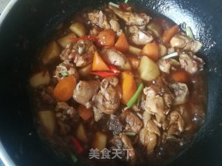 胡萝卜山药炖鸡腿的做法步骤：19