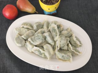 韭菜虾仁素三鲜水饺的做法步骤：11