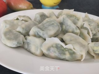 韭菜虾仁素三鲜水饺的做法步骤：13