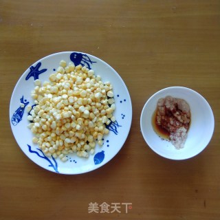 好吃不胖！3分钟上桌的素炒玉米粒儿的做法步骤：1