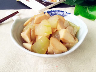 冬瓜烧杏鲍菇的做法步骤：7