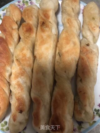 香煎葱油卷的做法步骤：14