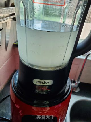 小米豆浆的做法步骤：2