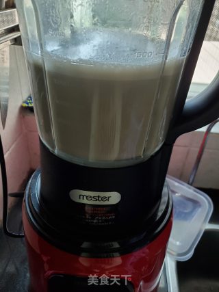 小米豆浆的做法步骤：3