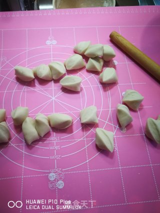 松茸小白菜蒸饺的做法步骤：6