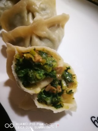 松茸小白菜蒸饺的做法步骤：10
